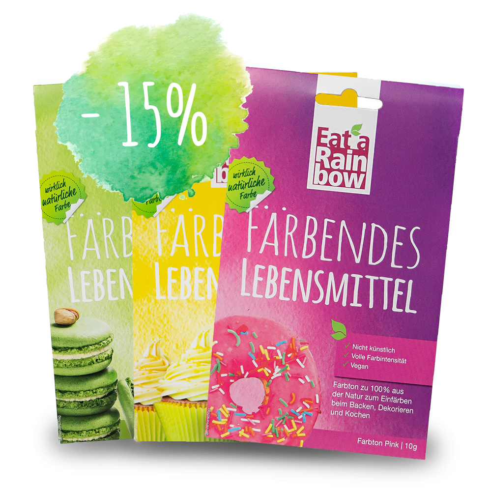 Oster Edition Eat a Rainbow |  3er-Farbmix