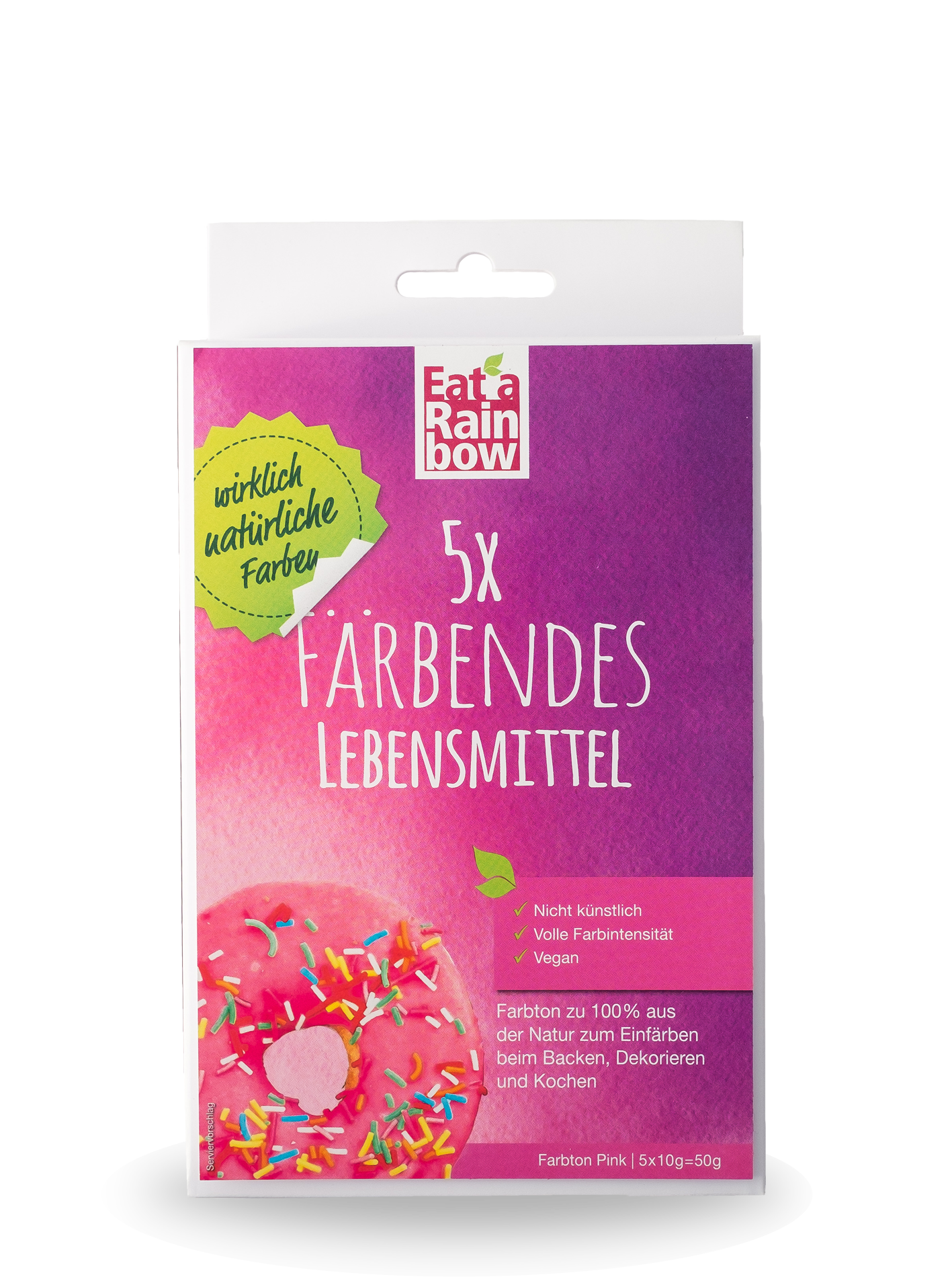 Farbpulver 5er-Box Pink | Eat a Rainbow
