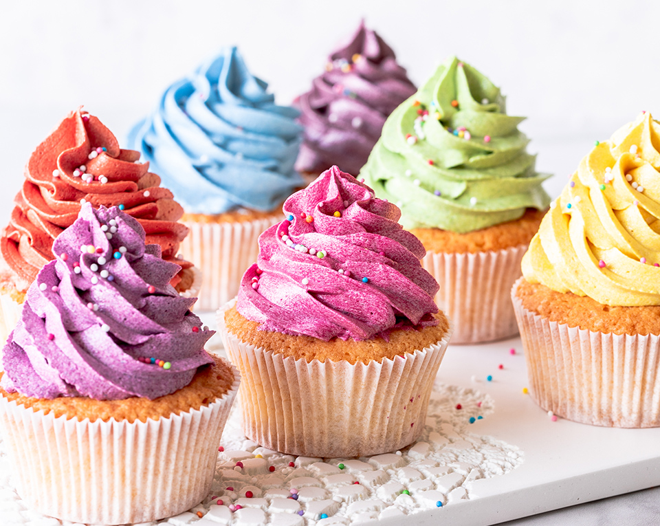 Farbpulver 4er-Farbmix | Eat a Rainbow