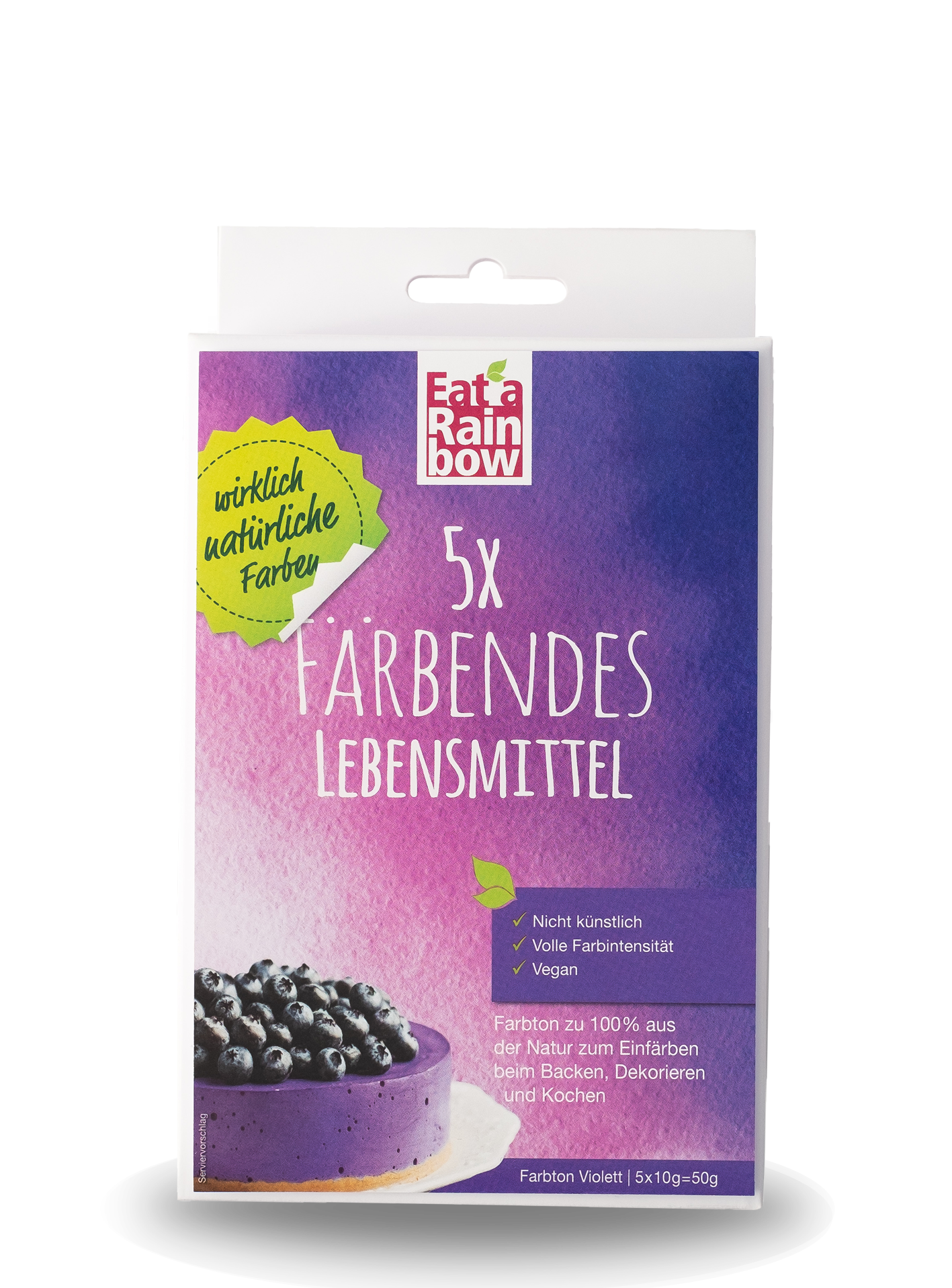 Farbpulver 5er-Box Violett | Eat a Rainbow